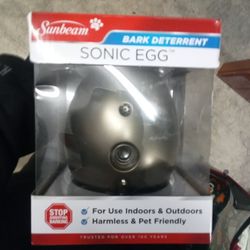 Sonic Egg Ultrasonic Bark Control