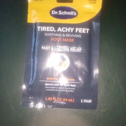 New Foot Mask.  Cash