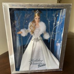 NEW 2003 Holiday Visions Barbie Doll Winter Fantasy Series Special Edition First in the Series NIB #82519 