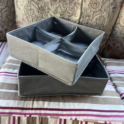 Organizer Bins Set 4 Dlrs