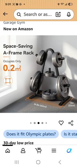 Olympic 2inch weight plate tree