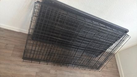 large dog cage