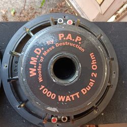 12s Woofers Of Mass Destruction In Ported Box 