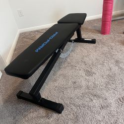 Adjustable Workout Bench $60