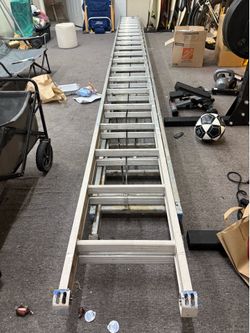 40 ft. Aluminum Extension Ladder (37 ft. Reach Height)