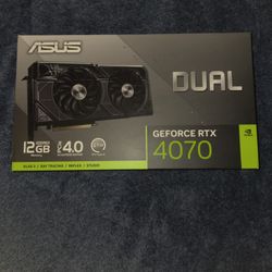 ASUS Dual GeForce RTX 4070 12GB GDDR6X