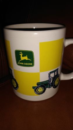 John Deere coffee mug