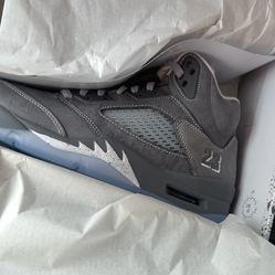 Jordan 5 Wolf Gray size 10