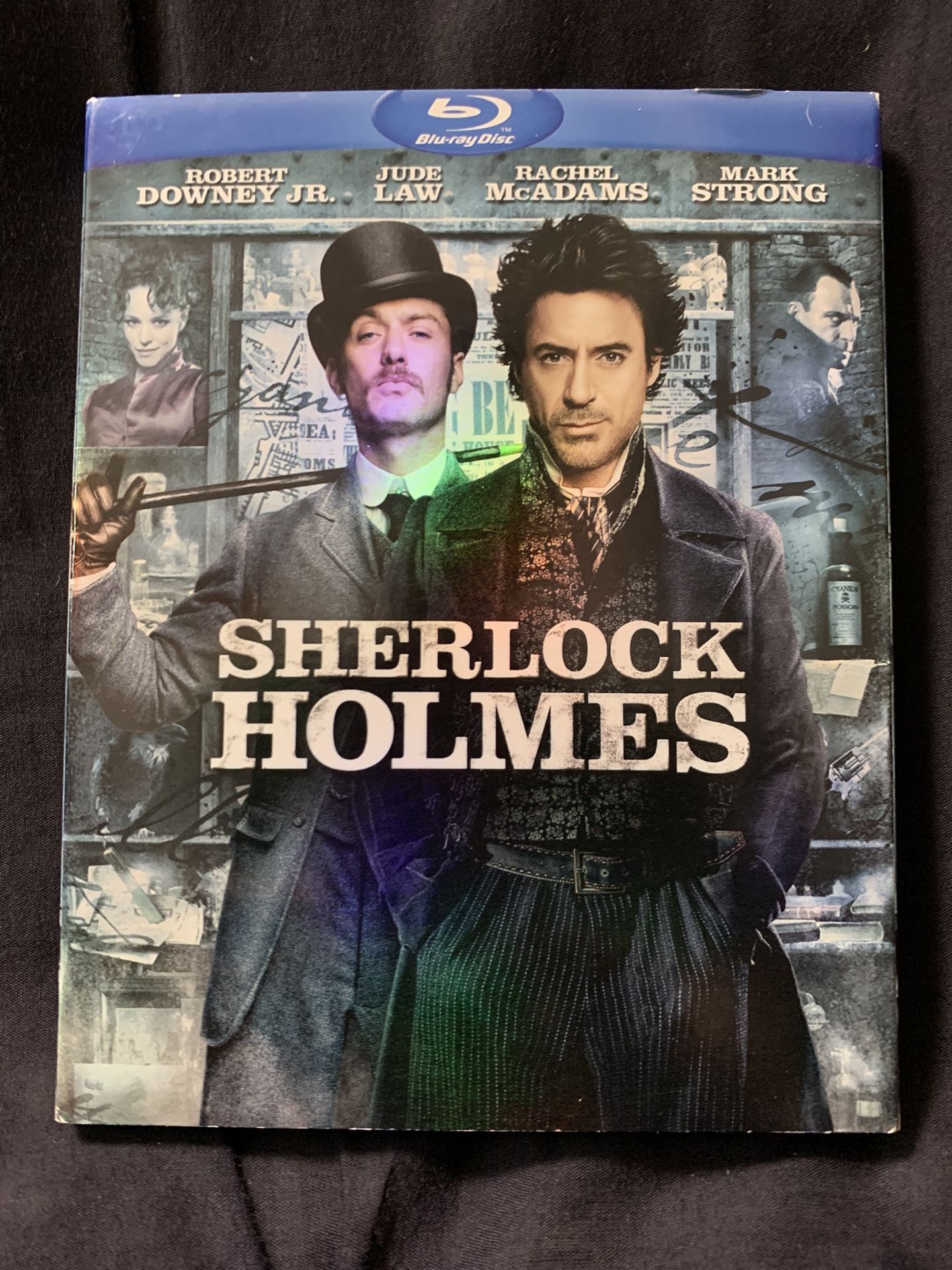 Sherlock Holmes & Sherlock Holmes: A Game of Shadows Blu-rays