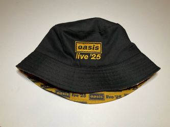 Oasis LIVE 25 Premium Golden Reversible Bucket Hat