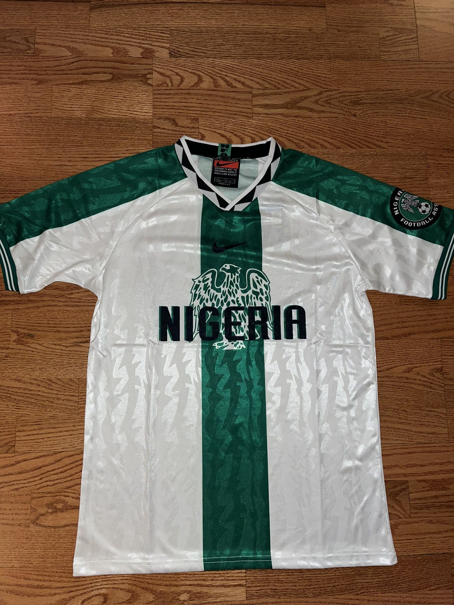 Nigeria Soccer Jersey Size Medium 