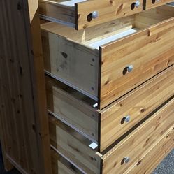 IKEA Hemnes Tall Chest With Big Drawers. Drawers Sliding Smoothly Great Confition