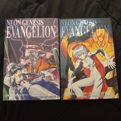 Neon Genesis Evangelion Manga Volumes 1 & 2