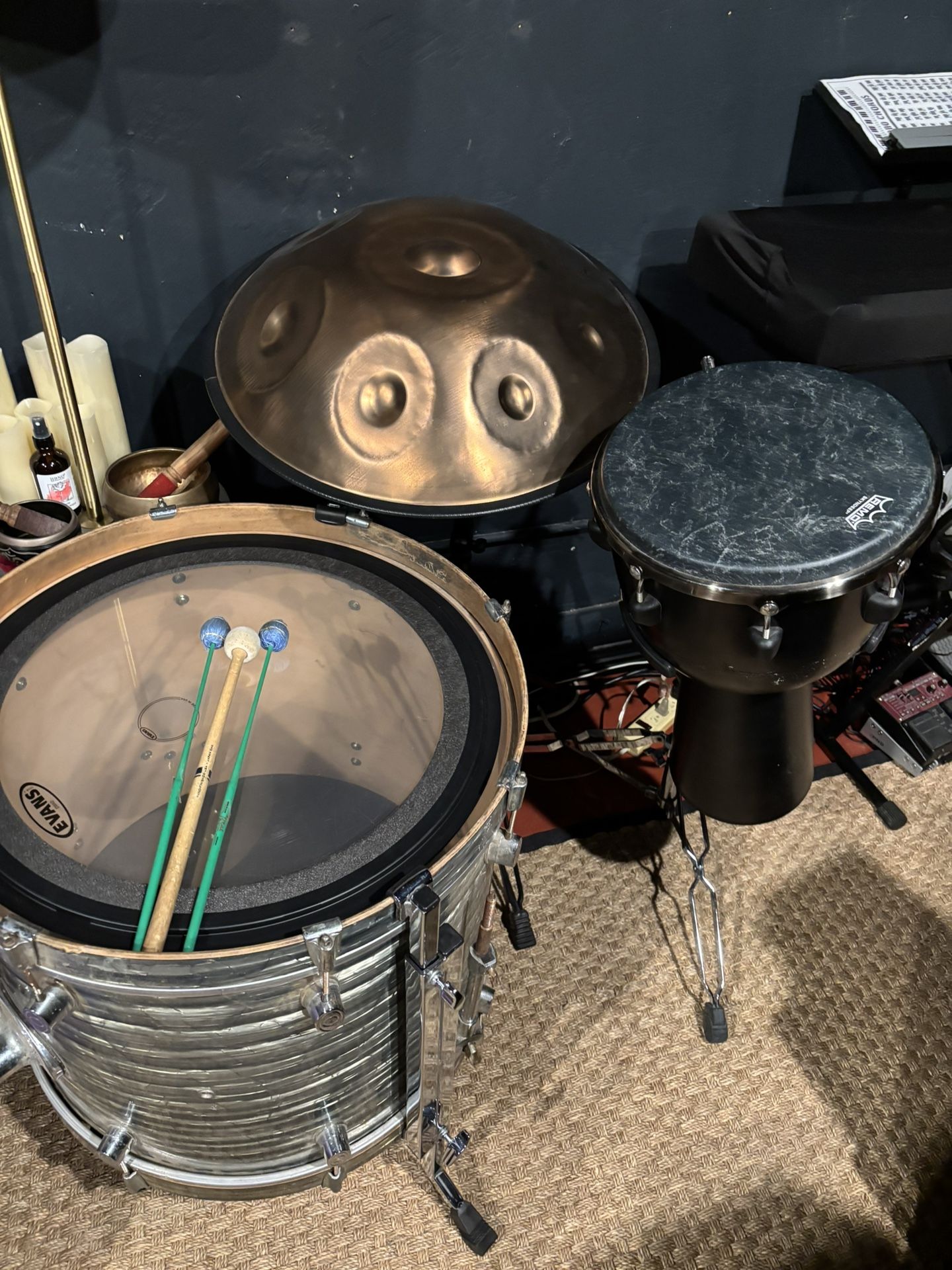 Meinl Sela Handpan With Stand And Bag