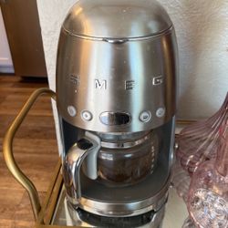 Smeg Coffee Maker And Toaster