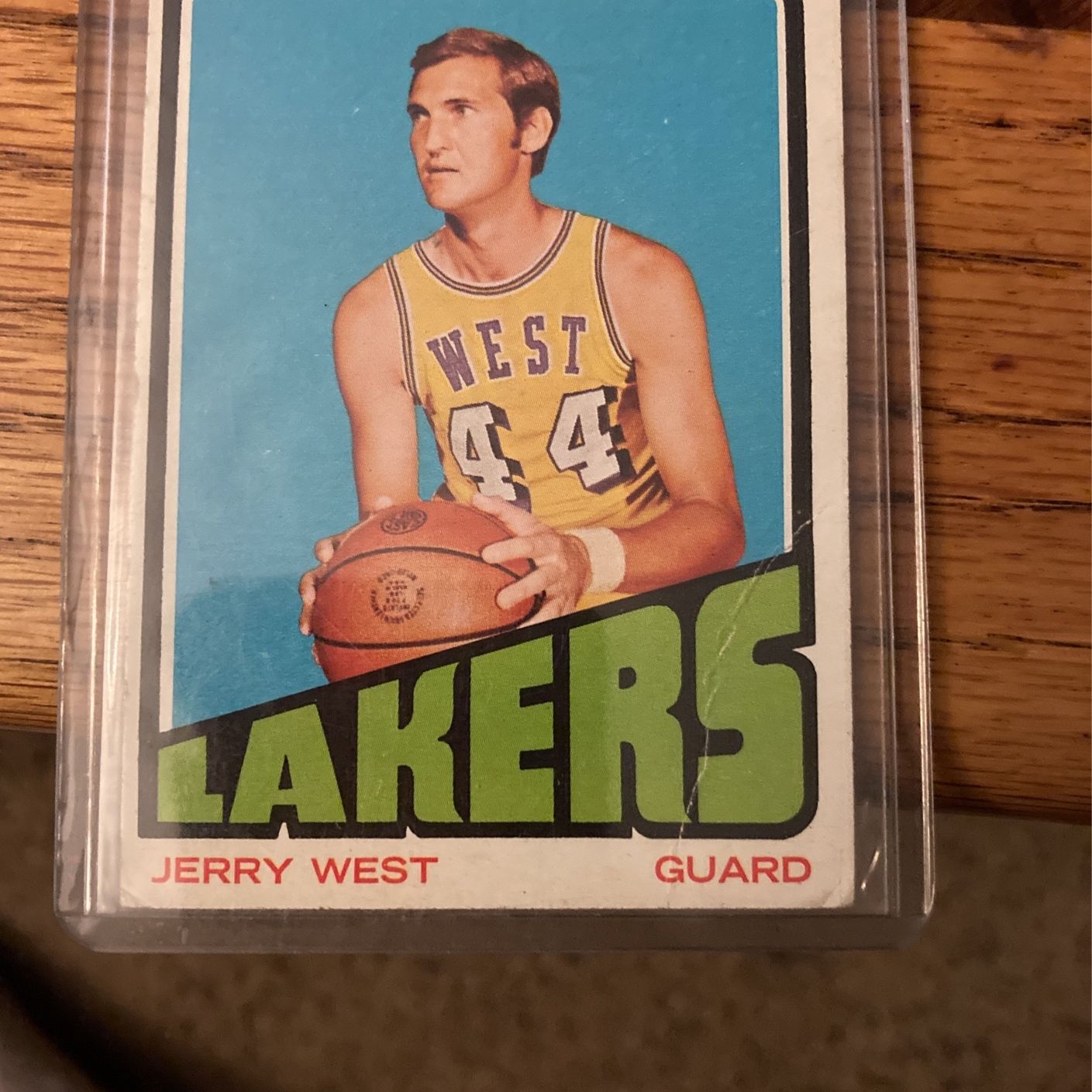 Jerry West 1972 card great condition