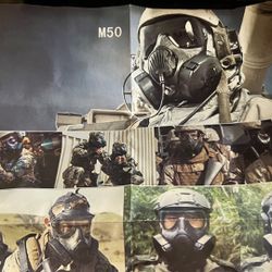 Protective Tactical M50 Gas Mask Military Army Cosplay Airsoft Paintball Mask