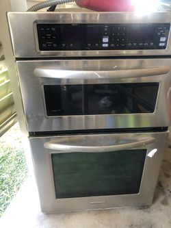 Kitchen aid double oven