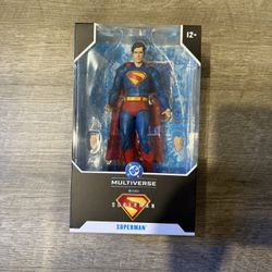In Hand, Brand New, Never Opened Mcfarlane - DC Multiverse - 2025 Superman Movie - David Corenswet - Superman - 7” Action Figure