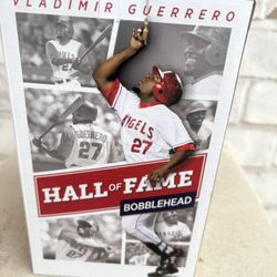 Vladamir Guerrero Hall Of Fame Bobblehead 