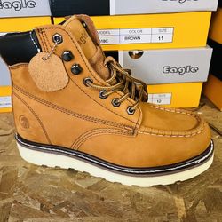 Real Leather Work Boots $50