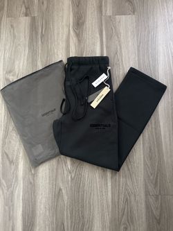 Fear of God Essentials Sweatpants Black un cuffed