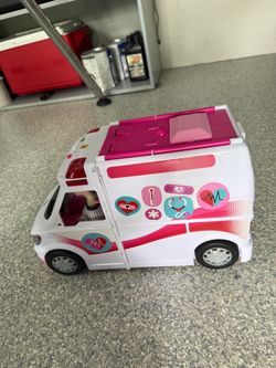 Barbie Care Clinic Ambulance Playset