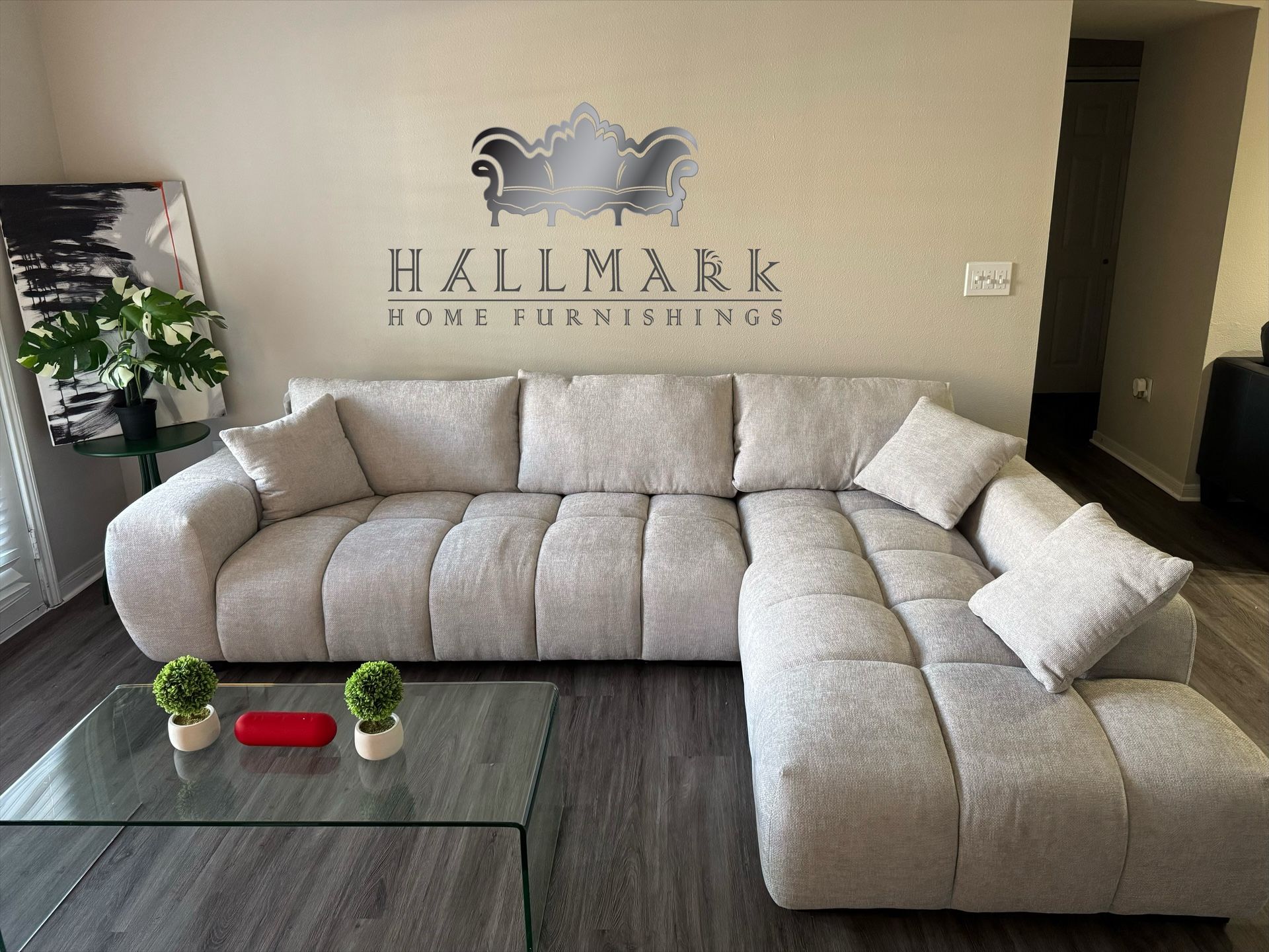 New-in-Box Modern Sectional Couches
