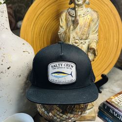 Salty Crew Find Refuge In The Sea Cap Hat Fishing Hunting Youth Kids Adjustable 