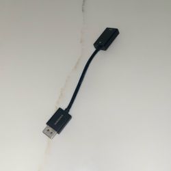 Insignia Display Port DP Male to HDMI Female Port Video AV PC Adapter Cable Cor