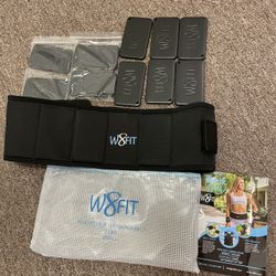 W8FIT WEIGHTED BELT 7 LBS. SMALL 28”-35”  OR X-SMALL  6 LB  24”-30” ADJUSTABLE 