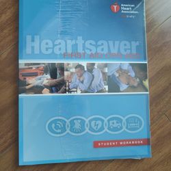 AHA Heart Saver First Aid CPR AED Student Workbook 