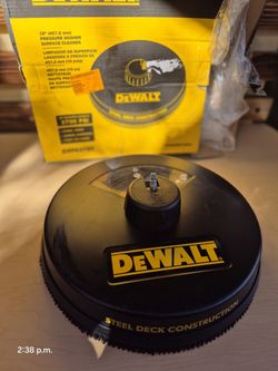 DEWALT PRESSURE WASHER SURFACE CLEANER  18"  3700PSI 