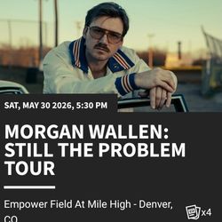Morgan Wallen Denver, CO Tickets