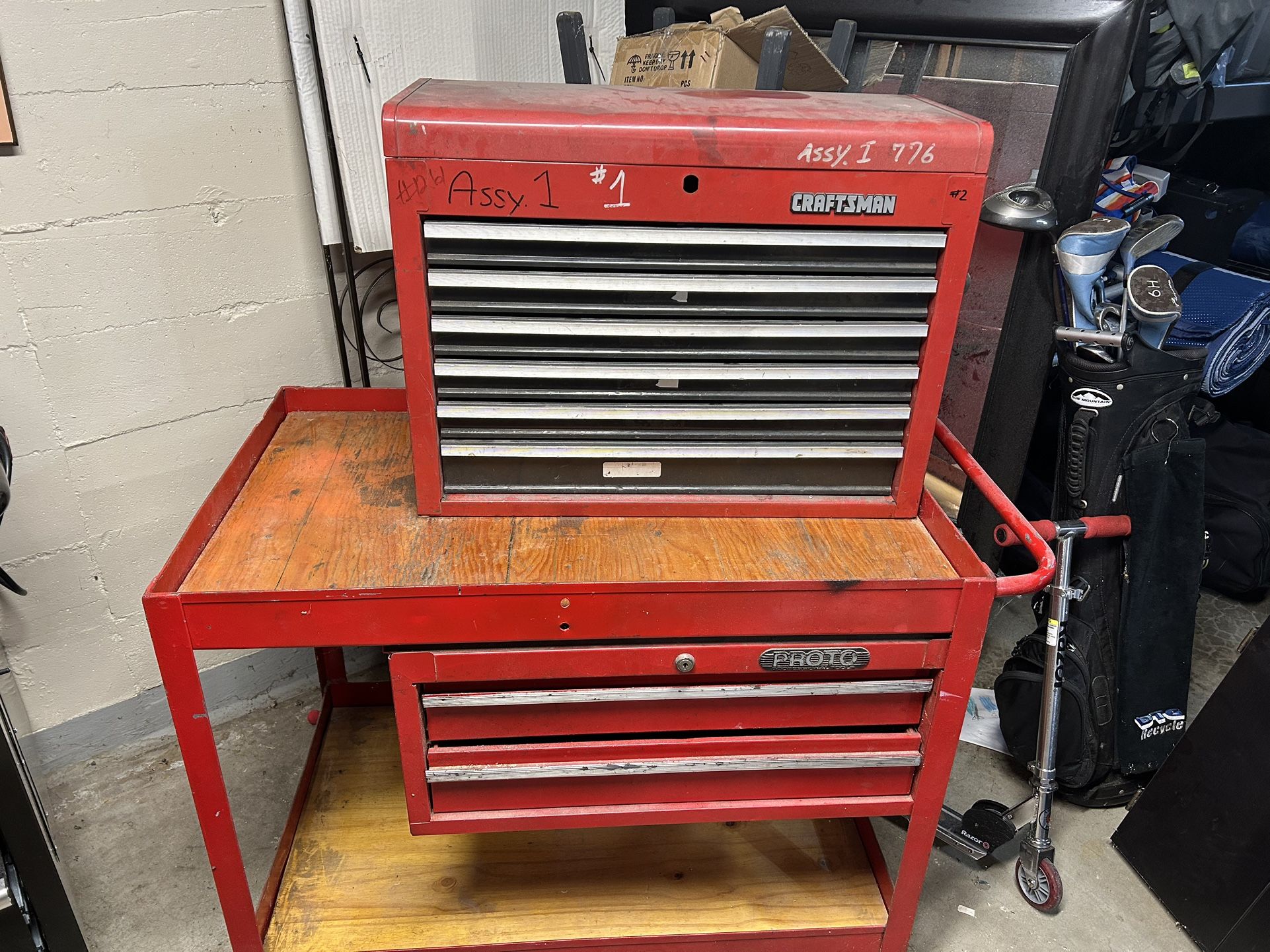 Toolbox And Cart