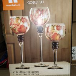 Set Of 3 Candle Holders 