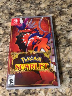 New Pokemon scarlet Nintendo switch game