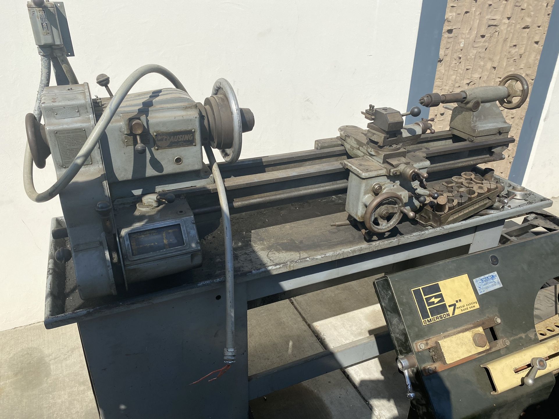 Atlas Clausing 13” Lathe 3 Phase Has Two Chucks for Sale in Pomona, CA ...