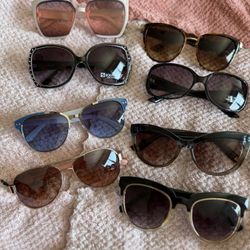 collections of sunglasses 