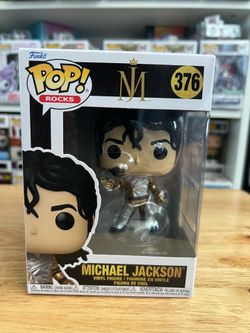 Michael Jackson History World Tour Funko Pop #376 Vinyl Rocks MJ Vinyl Figure