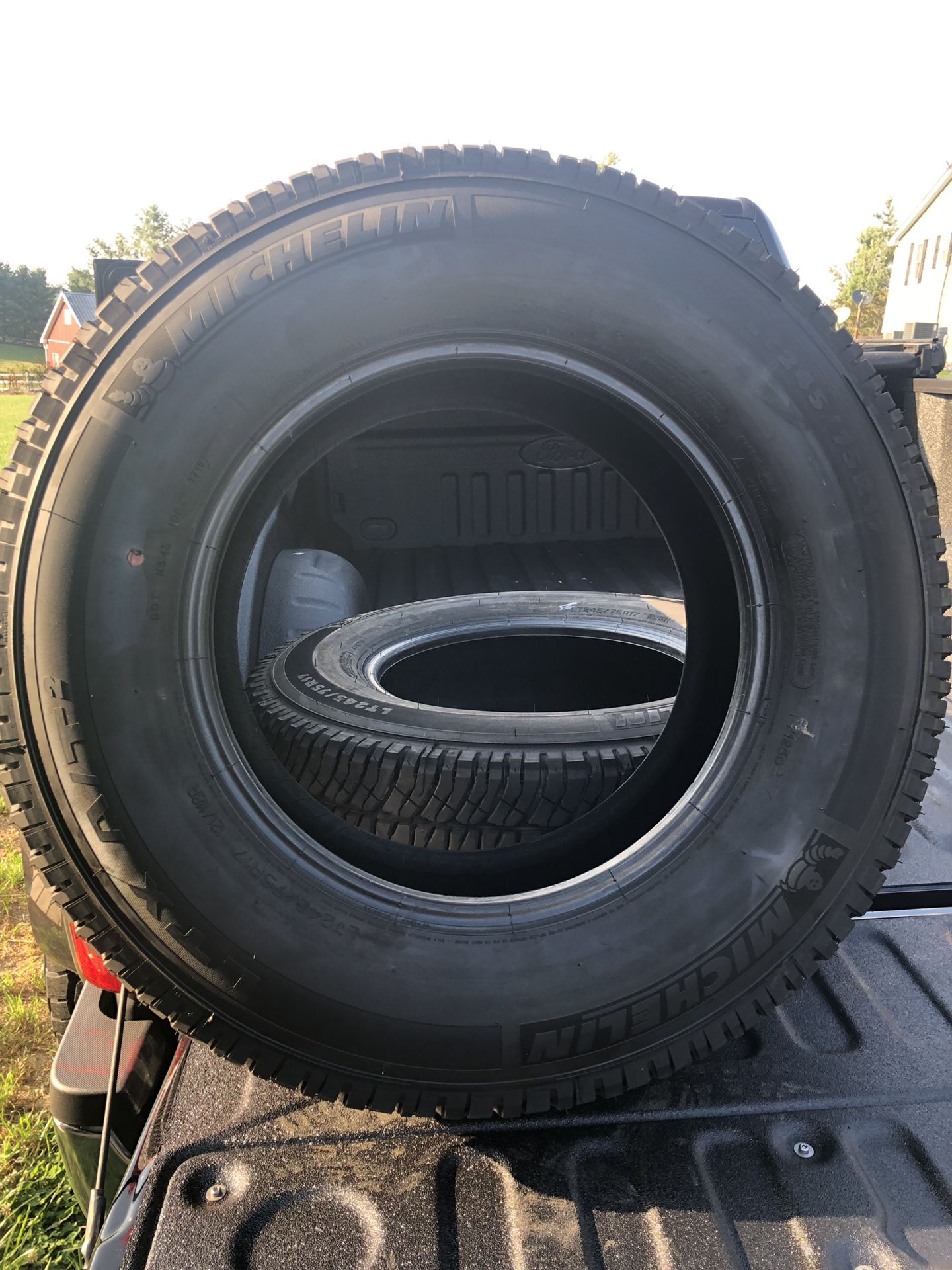 6 Michelin ltx at2 245 75 17 tires