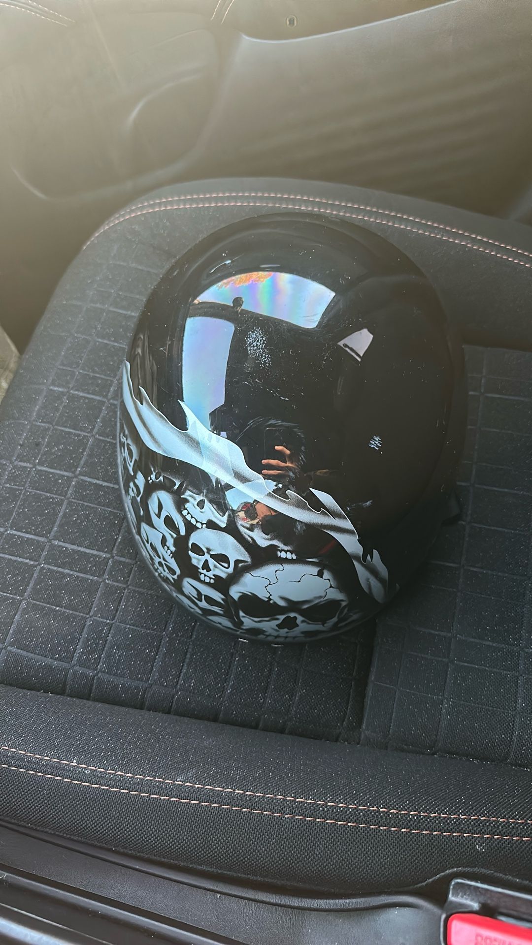 SKID LID motorcycle Helmet 