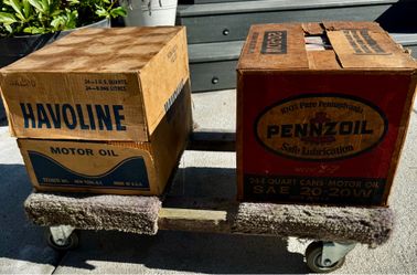 N.O.S.  Vintage Oil Havoline & Pennzoil