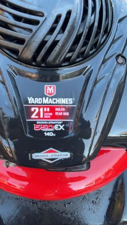 Yard Machines lawnmower