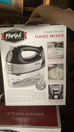 Parini Cookware 5-Speed Electric Hand Mixer
