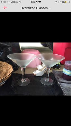 Oversized Glasses...