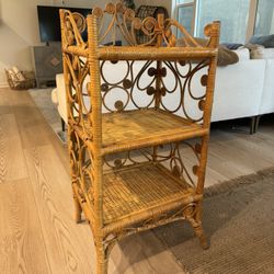 Stunning rattan Shelves