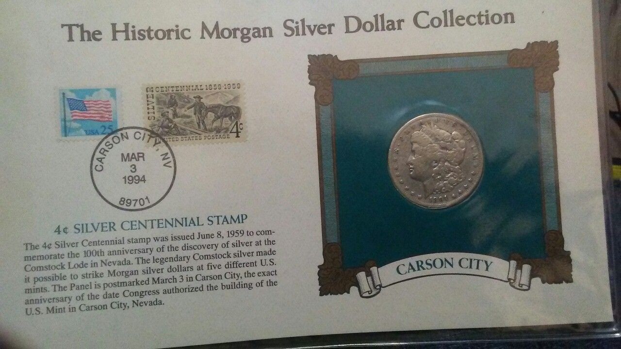 1891 Carson City MORGAN DOLLAR