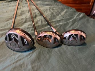 Callaway FT 3 wood and hybrids