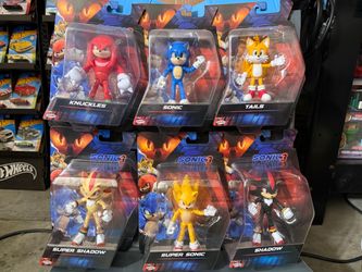 Sonic 3 - shadow, tails,knuckles, super shadow, super sonic
